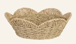 Adea scallop tarjotin luonnonväri