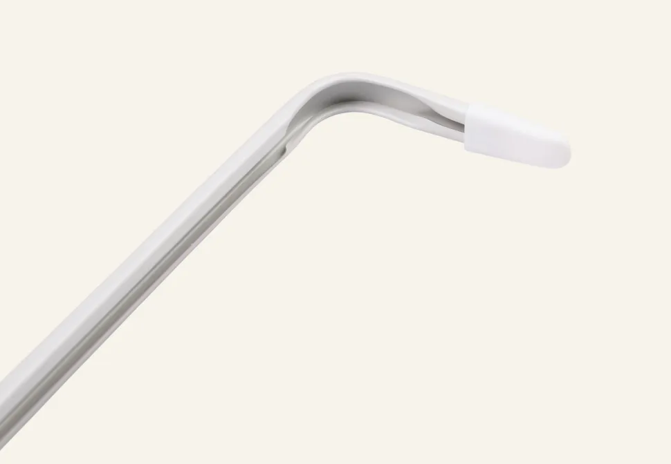 Adjustable verhotanko valkoinen