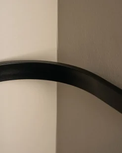 Aksel verhokiskon kulmaosa 90° musta