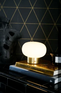 Alivine LED-pöytälamppu messinki