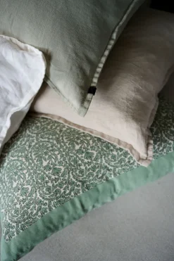 Alma koristetyynynpäällinen vihreä