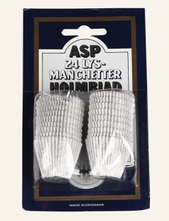 Alu kynttilämansetit hopea