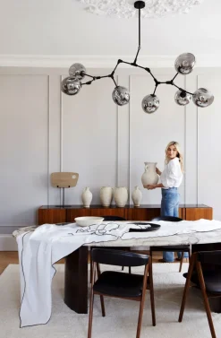 Atelier pellavaliina valkoinen