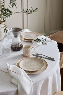 Atelier pellavaservetti beige
