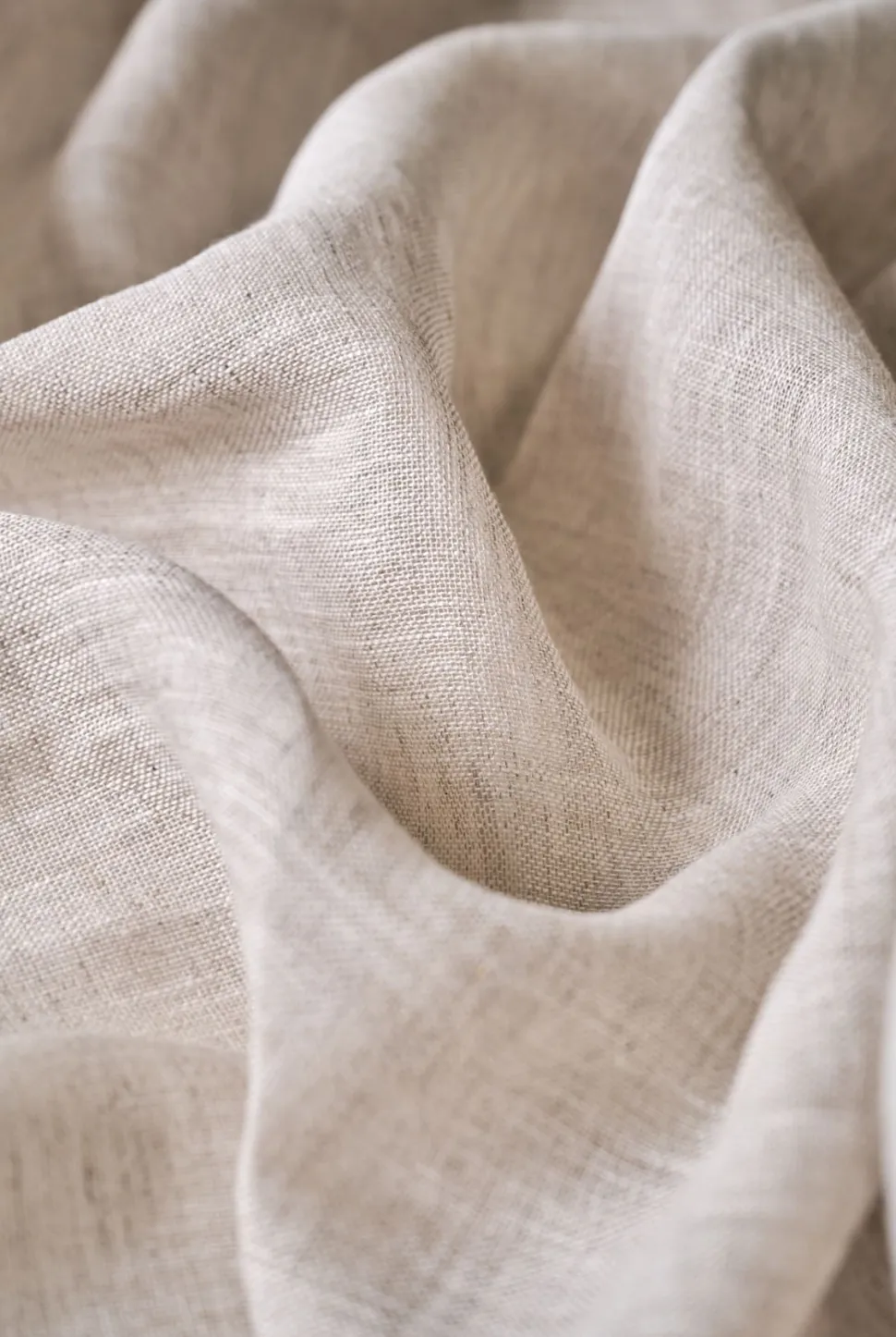 Atelier sheer pellavaverho luonnonväri