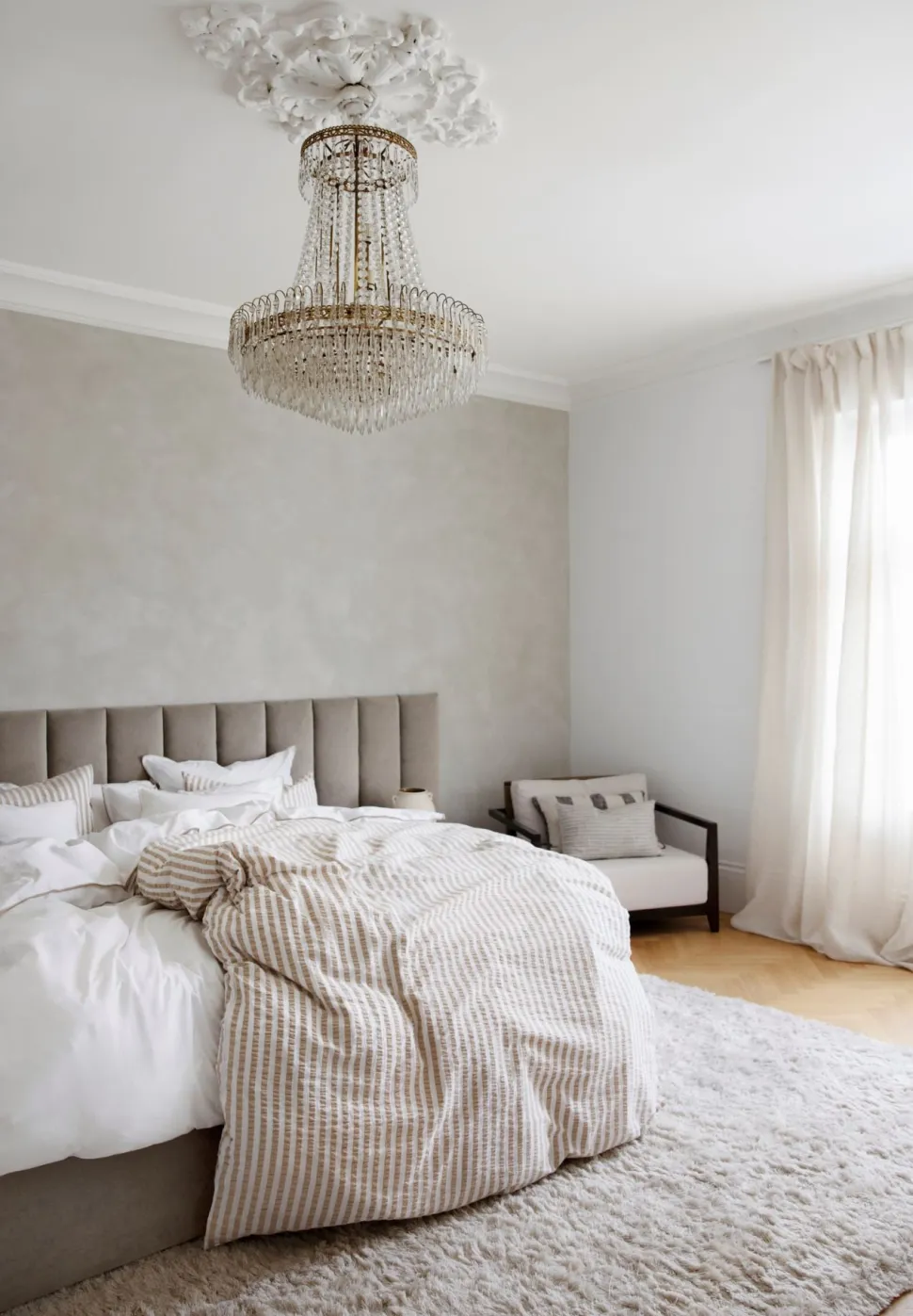 Atelier sheer pellavaverho luonnonväri