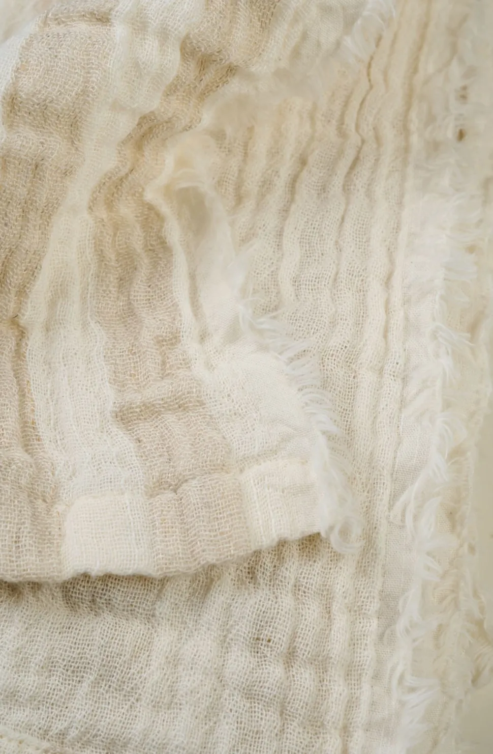 Atelier stripe torkkupeitto luonnonväri