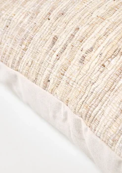 Atelier textured koristetyynynpäällinen luonnonvalkoinen