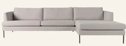Ava Sofa Sjeselong setetrekk pakke høyre irtopäällinen divaani oikea beige