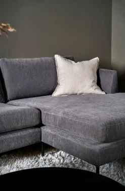 Ava Sofa Sjeselong setetrekk pakke høyre irtopäällinen divaani oikea harmaa
