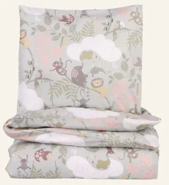 Baby Lazy Jungle pussilakanasetti vihreä