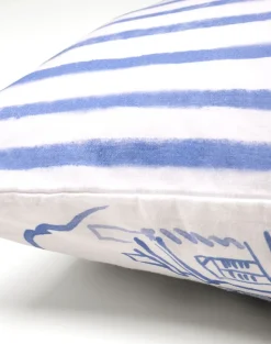 Blue village koristetyynynpäällinen moniväri/sininen
