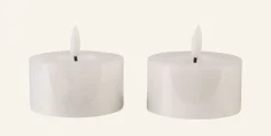 Bright large led-lämpökynttilä valkoinen