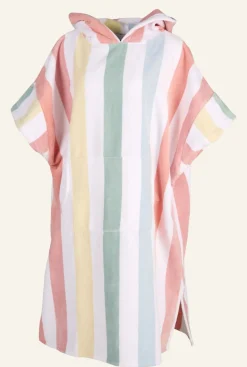 Cabana Stripe poncho moniväri
