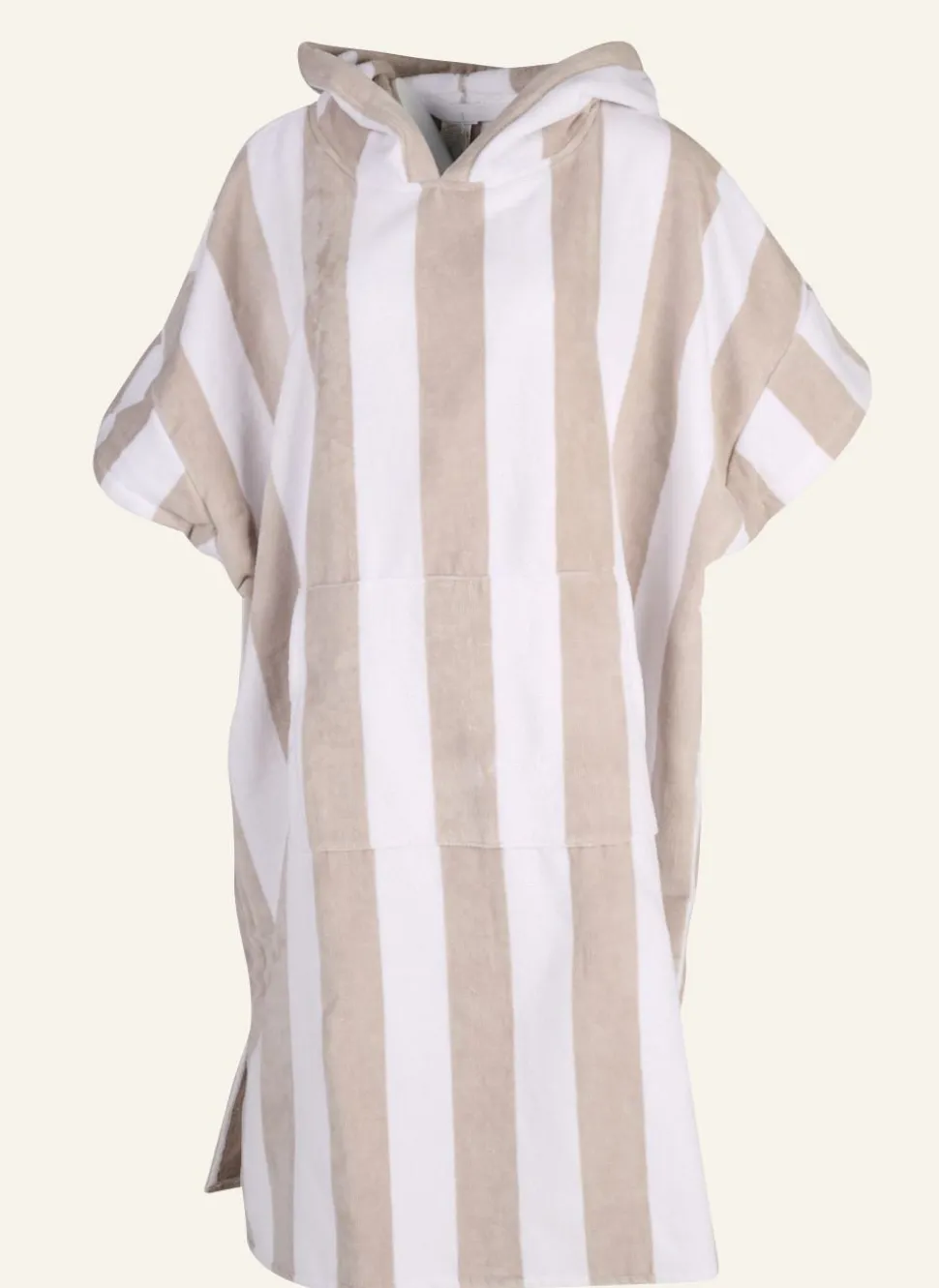 Cabana Stripe poncho moniväri/beige