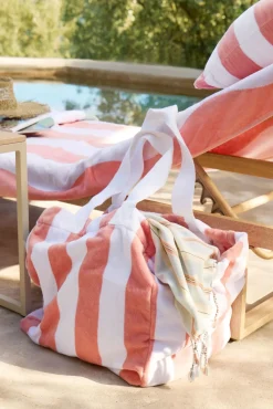 Cabana Stripe Rantalaukku moniväri/roosa