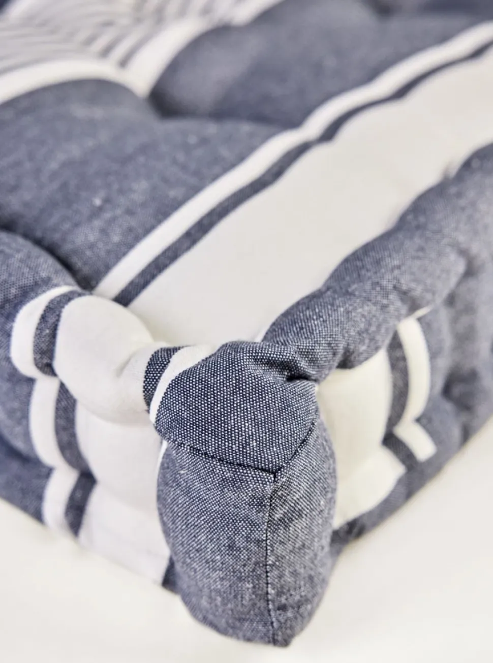 Capri stripe istuintyyny tummansininen