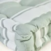 Capri stripe istuintyyny vaaleanvihreä