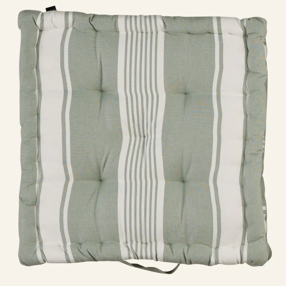 Capri stripe istuintyyny vaaleanvihreä