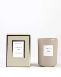 Cardamon Lime matt tuoksukynttilä beige