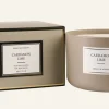Cardamon Lime matt tuoksukynttilä beige