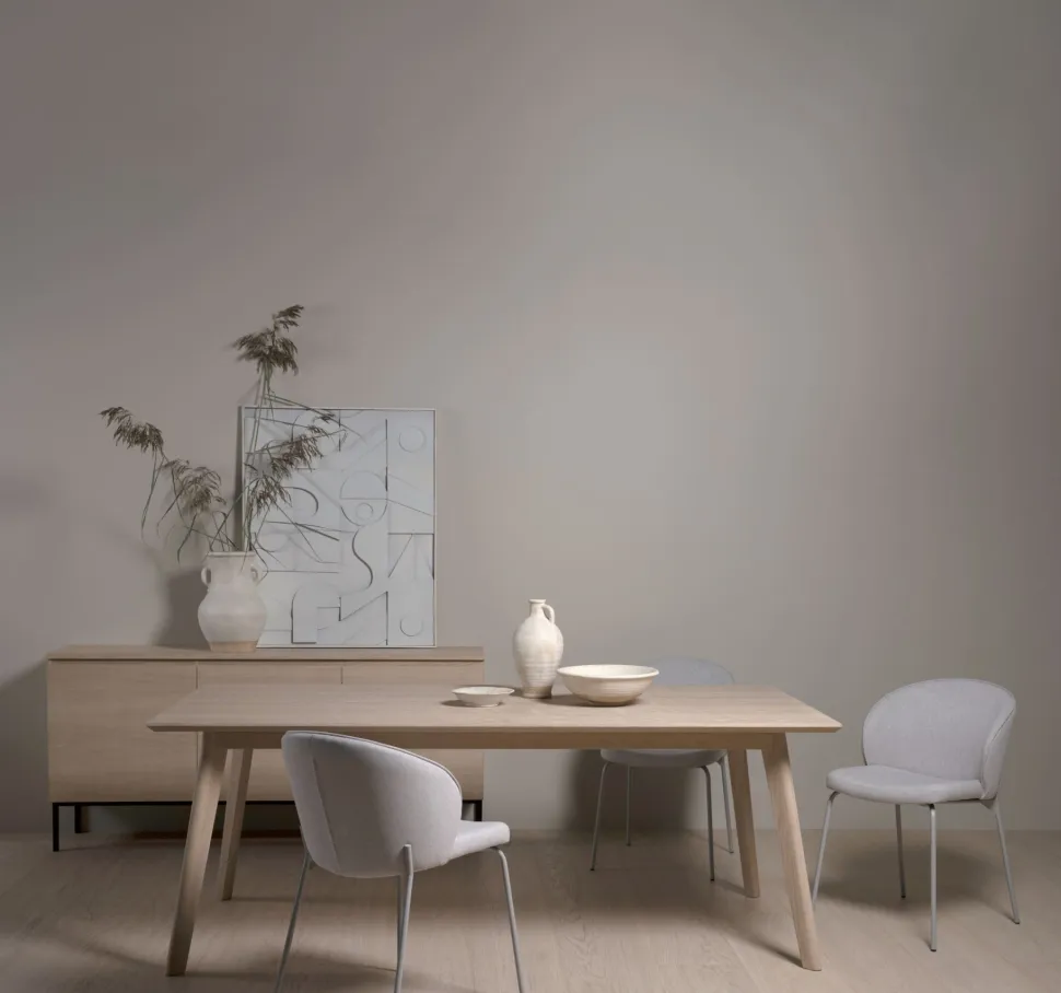 Carsten ruokapöydän tuoli vaalean beige