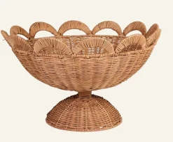 Circolo rattan kulho luonnonväri