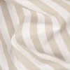 Classic stripe tyynyliina puuvillaa beige