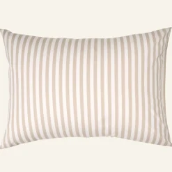 Classic stripe tyynyliina puuvillaa beige
