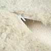 Curly wool kuumavesipullo beige