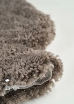 Curly wool kuumavesipullo ruskea