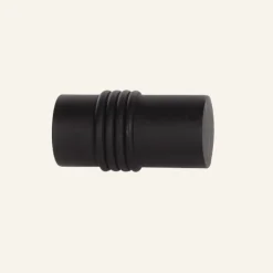 CYLINDER päätykappale 2 kpl musta