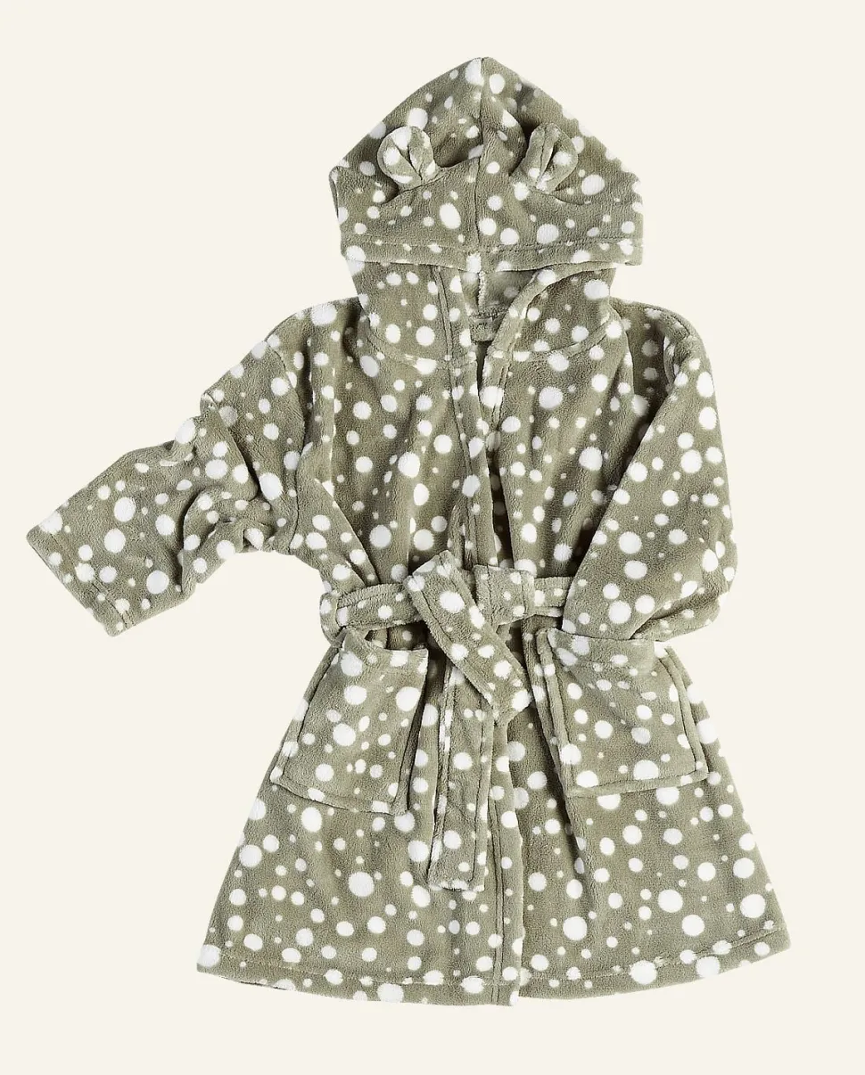 Dots kylpytakki vaaleanvihreä