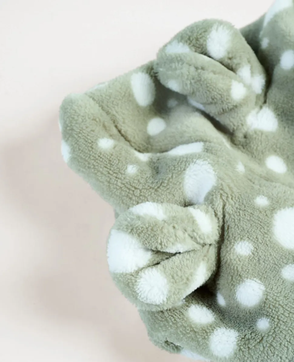 Dots kylpytakki vaaleanvihreä