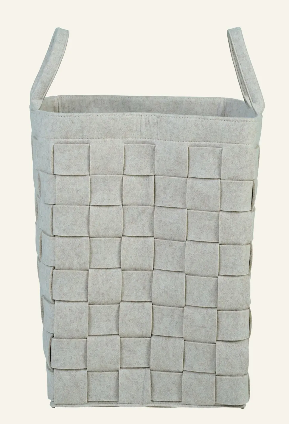 Felt pyykkikori beige
