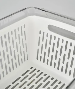 Fresh basket säilytyspurkki luonnonvalkoinen