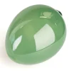 Glass egg koriste tummanvihreä