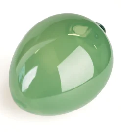 Glass egg koriste tummanvihreä