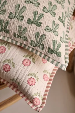 Green Bow koristetyynynpäällinen vihreä