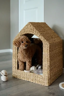 Happy cats&dogs house Koiran peti luonnonväri