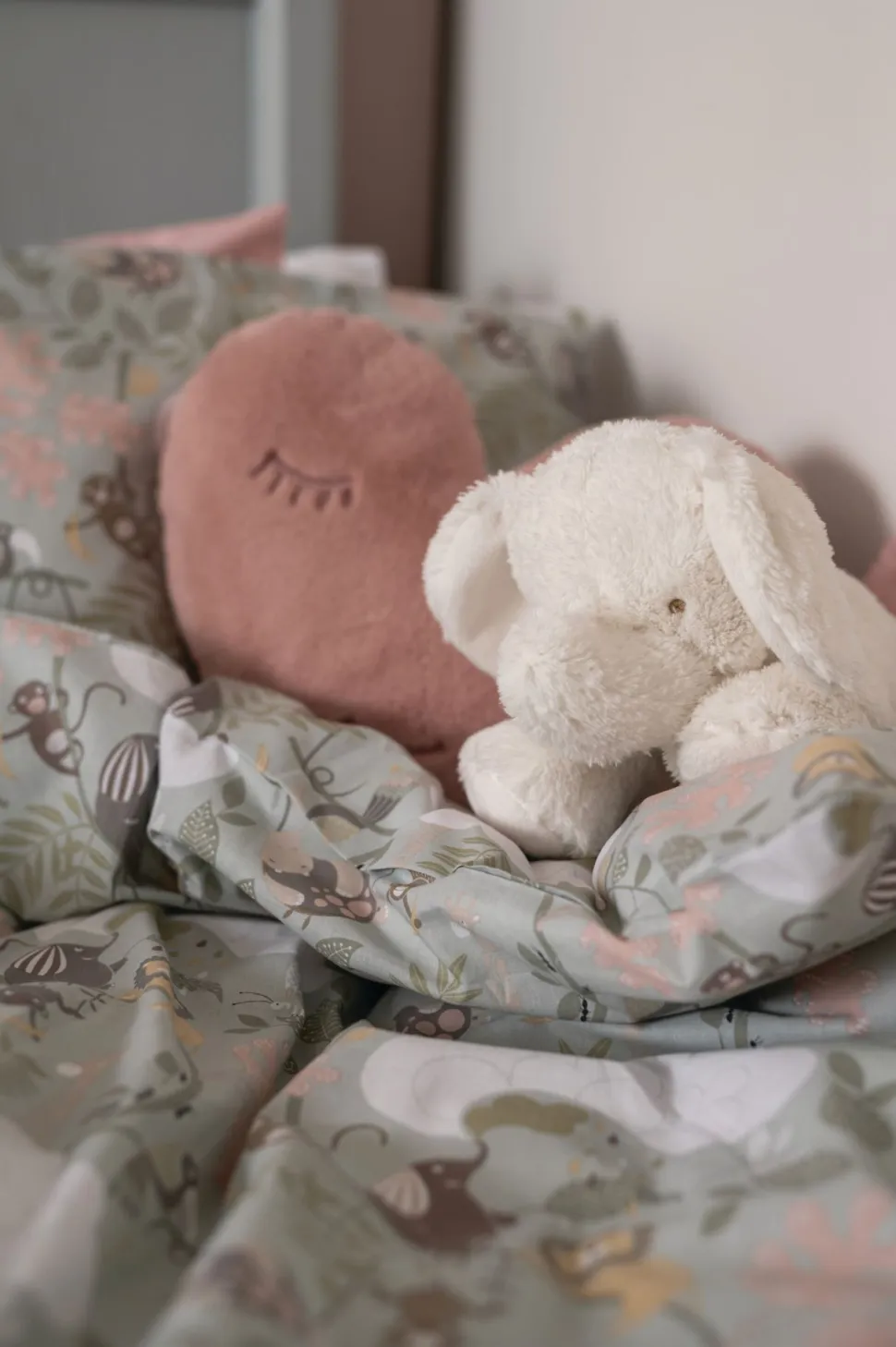 Heart koristetyyny roosa