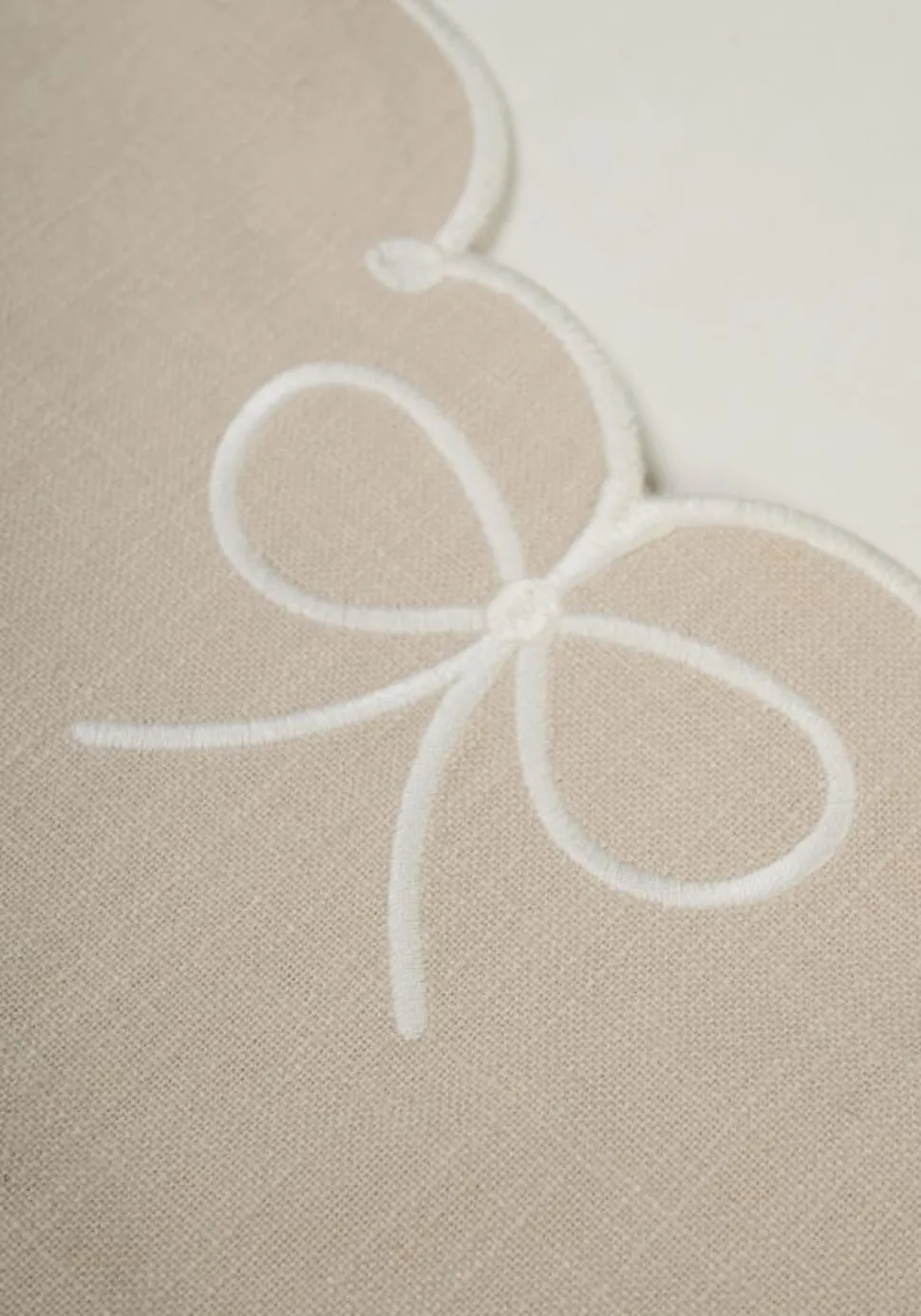 Heart lautasliina beige