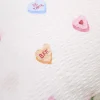 Heart tyynyliina kreppipuuvillaa moniväri
