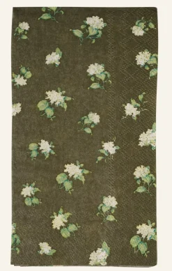 Hydrangea ruokapaperiservetti moniväri/harmaa