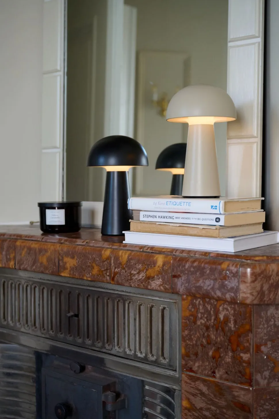 Isella LED-pöytälamppu beige