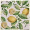 Juicy lemons paperiservetit moniväri/keltainen