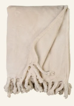 Jules fleecehuopa vaalean beige