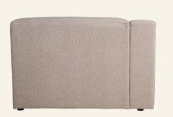 Juno moduuli 1,5-istuttava käsinoja oikea beige
