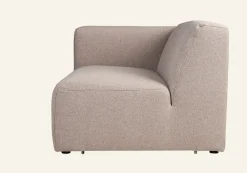 Juno moduuli 1,5-istuttava vasen käsinoja beige
