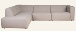 Juno moduulisohva 4 osaa avoin pää vasen beige